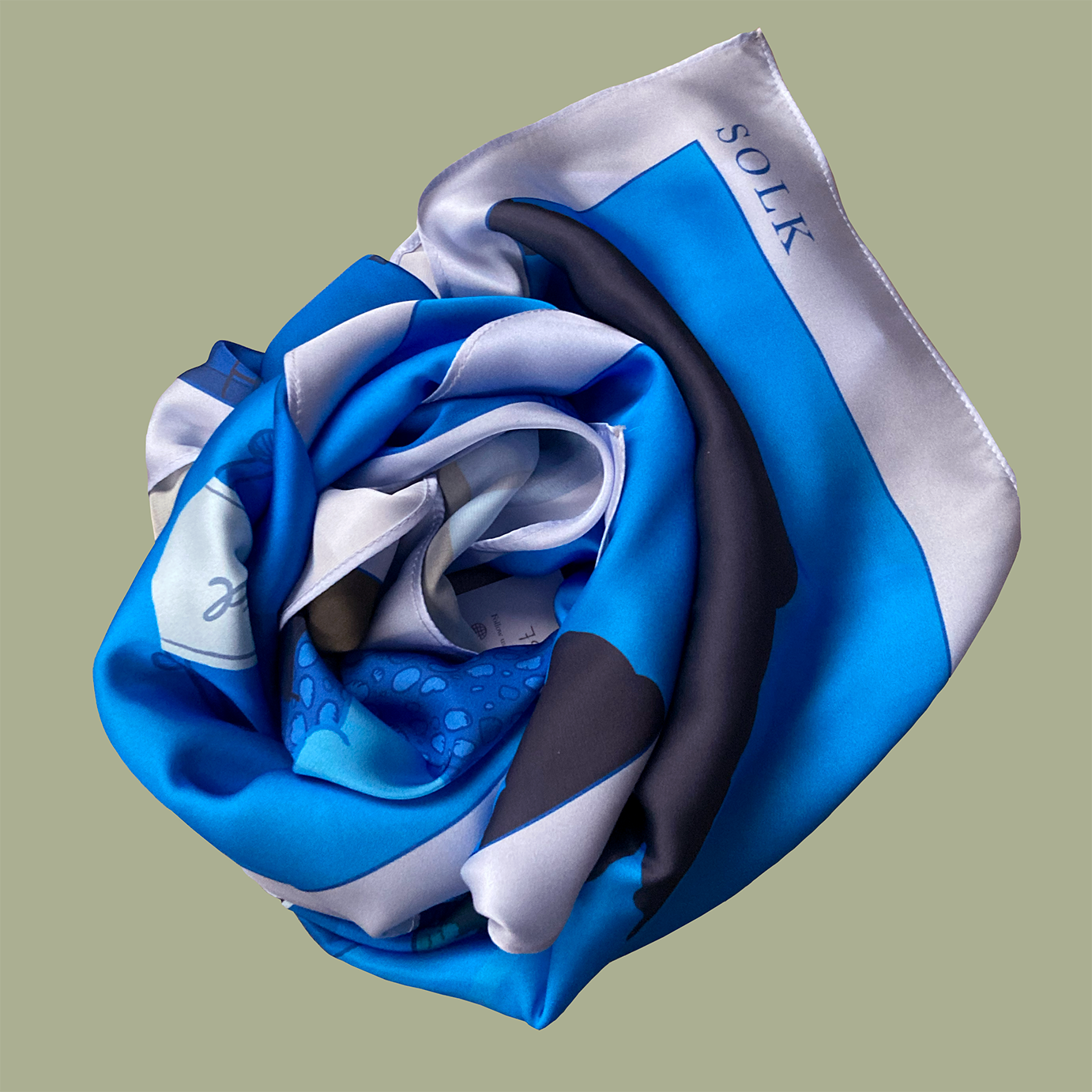 Equestrian Night Scarf