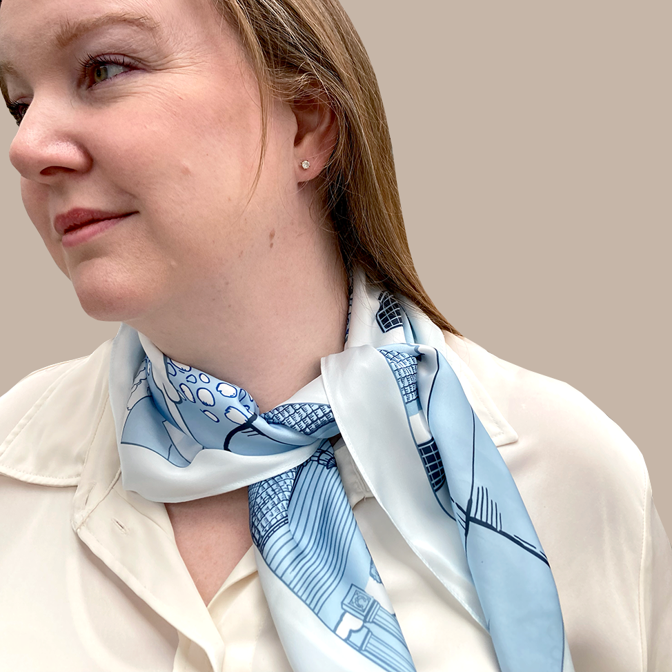 Equestrian Night Scarf